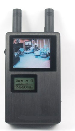 Tragbarer Funkkamera Scanner & Detektor, 900MHz~2,5GHz Tragbarer Funkkamera Scanner & Detektor, 900MHz~2,5GHz