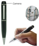 Kugelschreiber Überwachungskamera mit eingebautem Videorecorder und Audiorekorder (DVR mit Color Kamera und Mikrofon im Pen) Kugelschreiber Überwachungskamera mit eingebautem Videorecorder und Audiorekorder (DVR mit Color Kamera und Mikrofon im Pen)