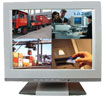 Profesioneller 15 Zoll LCD Monitor mit integriertem 4 Kanal Videorekorder, incl. 80 GB Festplatte Netzwerkanschluß, Audio und Software Profesioneller 15 Zoll LCD Monitor mit integriertem 4 Kanal Videorekorder, incl. 80 GB Festplatte Netzwerkanschluß, Audio und Software
