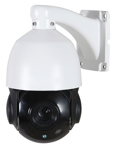 PTZ-Überwachungskamera mit Schwenken, Neigen, Zoomen und 4-Megapixel-Videoauflösung
