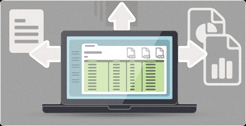 Notebook mit Datenübertragung Notebook mit Datenübertragung