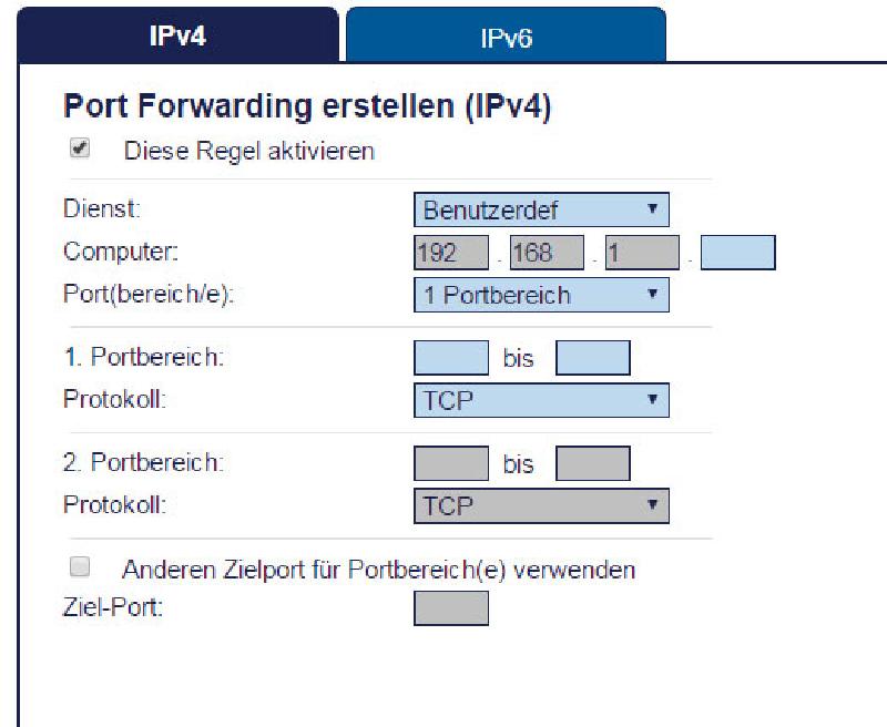 Portforwarding