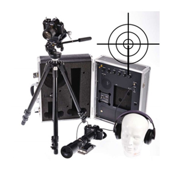 Lasermikrofon / Laser Abhöranlage / Laser Monitoring mit Infrarot Stethoskop