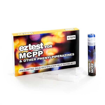 EZ Test Kit für MCPP, um neuere "Herbal High" oder "Forschungschemikalien" zu identifizieren