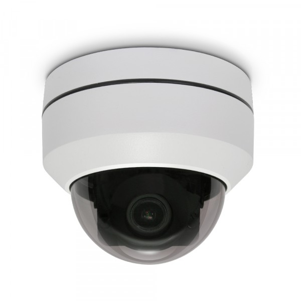5 MP Dome PTZ IP Kamera mit Nachtsicht, PoE und 4-fach optischen Zoom