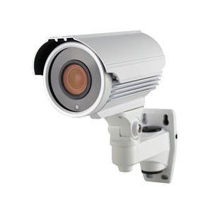 4 MP Outdoor Überwachungskamera mit bis zu 90 Meter Nachtsicht als Außen-IP-Kamera mit Zoom