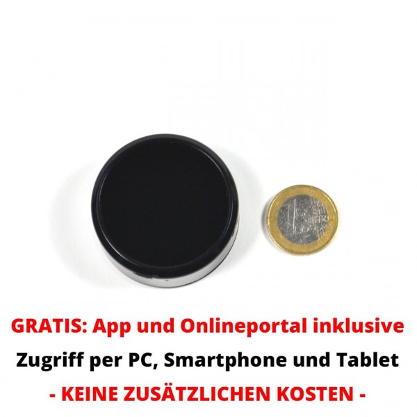 Kleiner GPS Tracker mit zuverlässigem Echtzeit-Tracking und Alarm + Gratis Tracking App