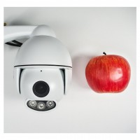 1080p PTZ Überwachungskamera mit sehr starker Nachtsicht als wetterfeste Outdoor-IP-Kamera