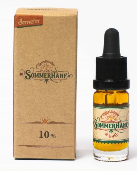 Sommerhanf Vollspektrumaromaöl 10% 10ml CBD 1000mg