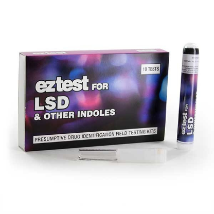 EZ Test Kit für LSD um das Vorhandensein von LSD und anderen Indolen zu zeigen