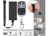 4K Mini-Überwachungskamera mit Fernbedienung, Bewegungserkennung zur Langzeitüberwachung