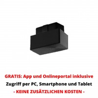 OBD2 GPS Tracker mit Bewegungsalarm als GPS GSM Peilsender mit Onlinezugriff per PC und Smartphone