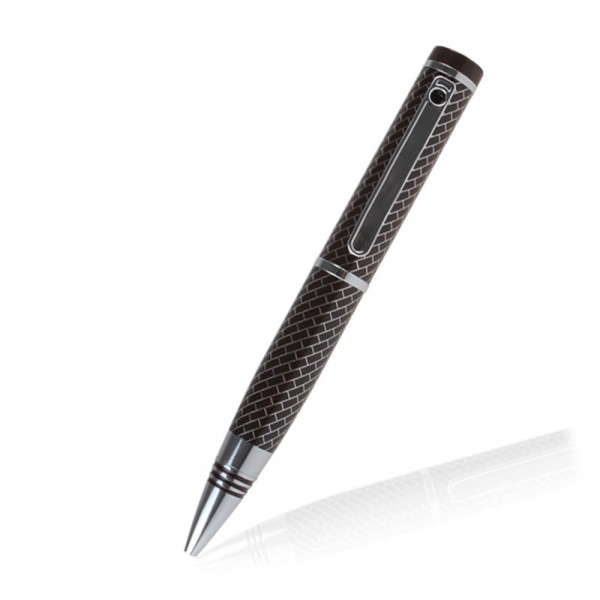 Full HD Kugelschreiberkamera mit Bewegungserkennung als Spypen Kugelschreiber mit Kamera