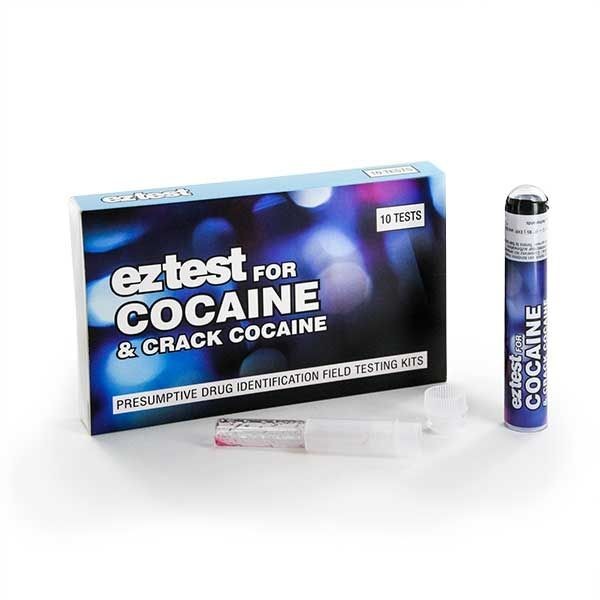EZ Test Kit für Kokain und Crack testet auf Kokain, Crack Cocaine, 5-MeO-MiPT, MDPV