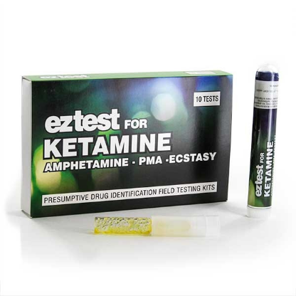 EZ Test Kit für Ketamin um das Vorhandensein von Ketamin oder PMA anzuzeigen