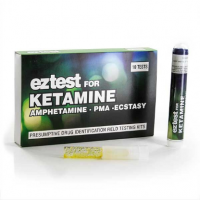 EZ Test Kit für Ketamin um das Vorhandensein von Ketamin oder PMA anzuzeigen