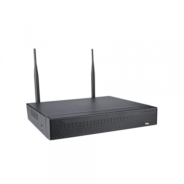 9 Kanal WLAN Netzwerk-Rekorder für bis zu 9 WLAN-Kameras mit Zugriff per Smartphone, Tablet und PC