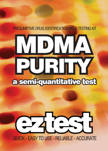 EZ Test Kit für MDMA-Reinheit, wurde entwickelt, um Reinheitsgrade auf MDMA zu identifizieren