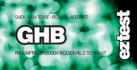 EZ Test Kit für GHB testet auf das Vorhandensein von GHB