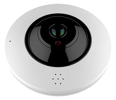 360°-Überwachungskamera mit 12 Megapixel-Videoauflösung 360°-Überwachungskamera mit 12 Megapixel-Videoauflösung